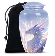 Crystal Dragon Spirit Funeral Urn For Human Ashes - Decorative Burial Urn