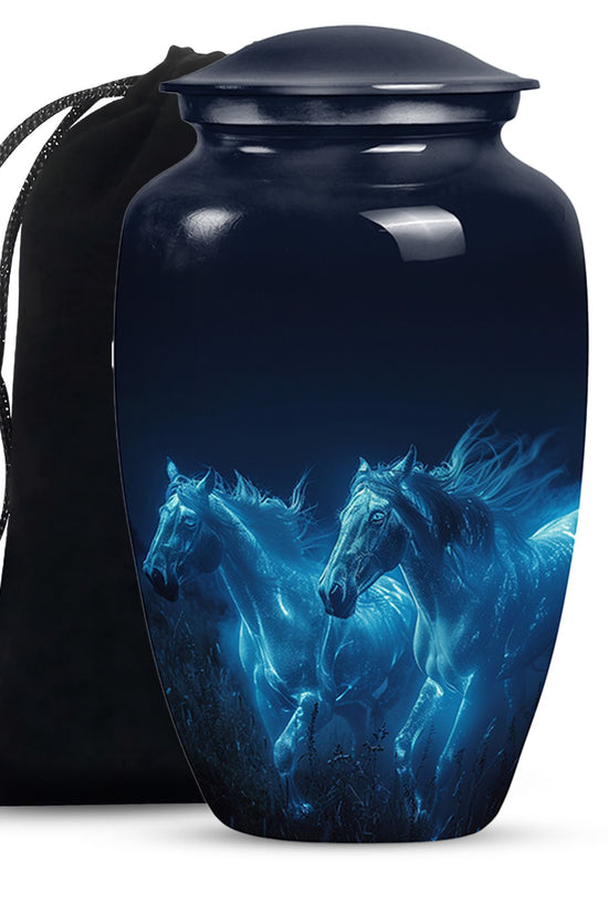 Horse Memorial Urn - Large Cremation Urn For Loved Ones