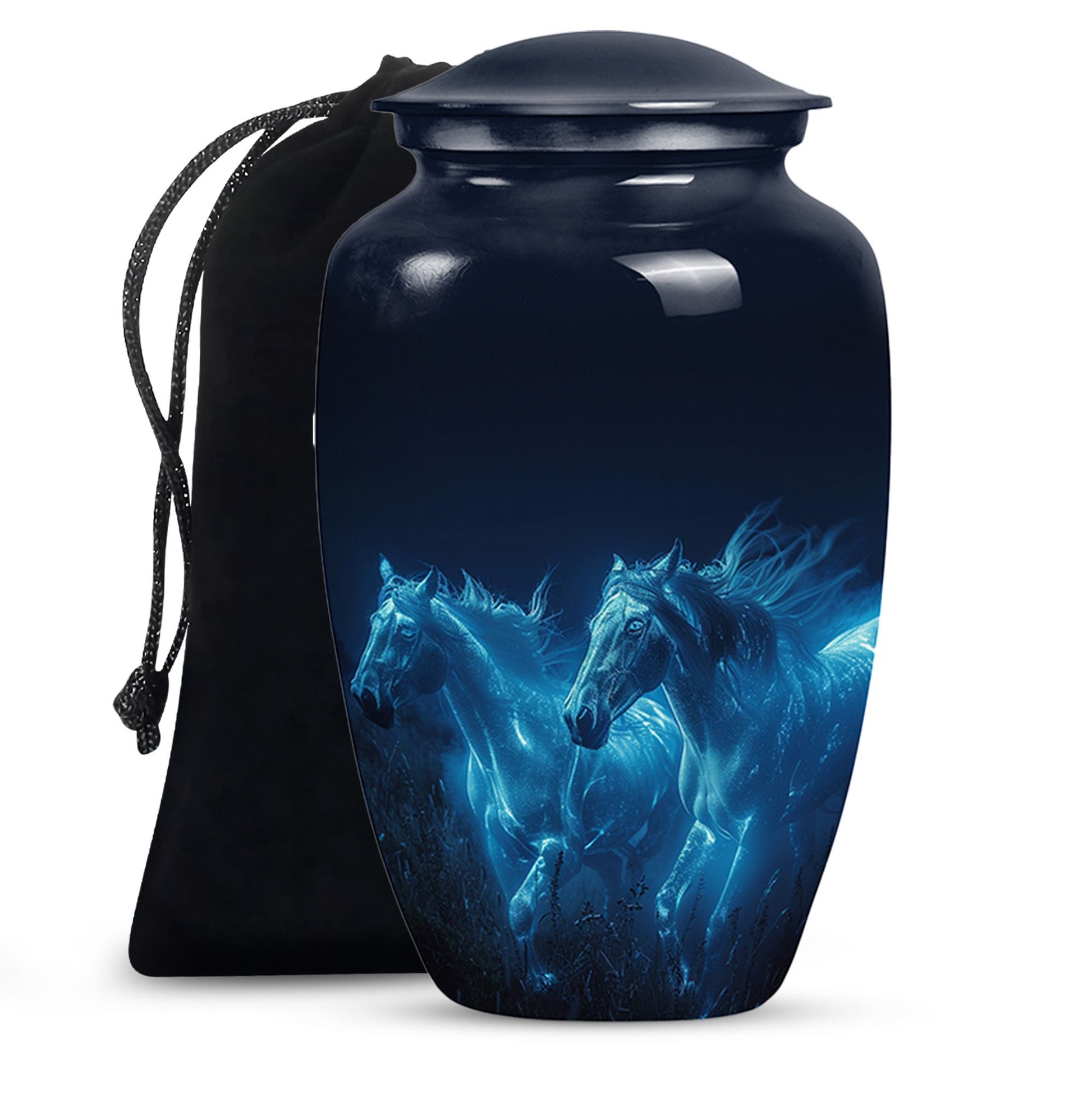 Horse Memorial Urn - Large Cremation Urn For Loved Ones