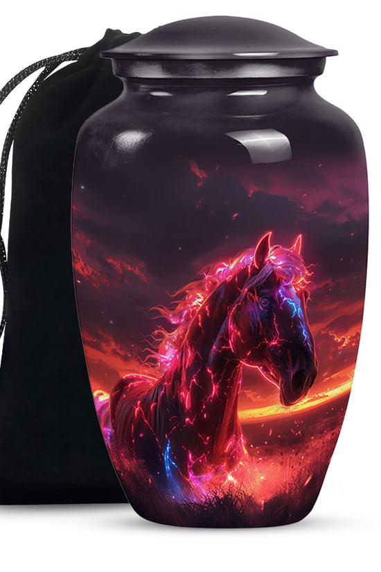 Horse Funeral Urn - Large Cremation Urn For Adult Ashes