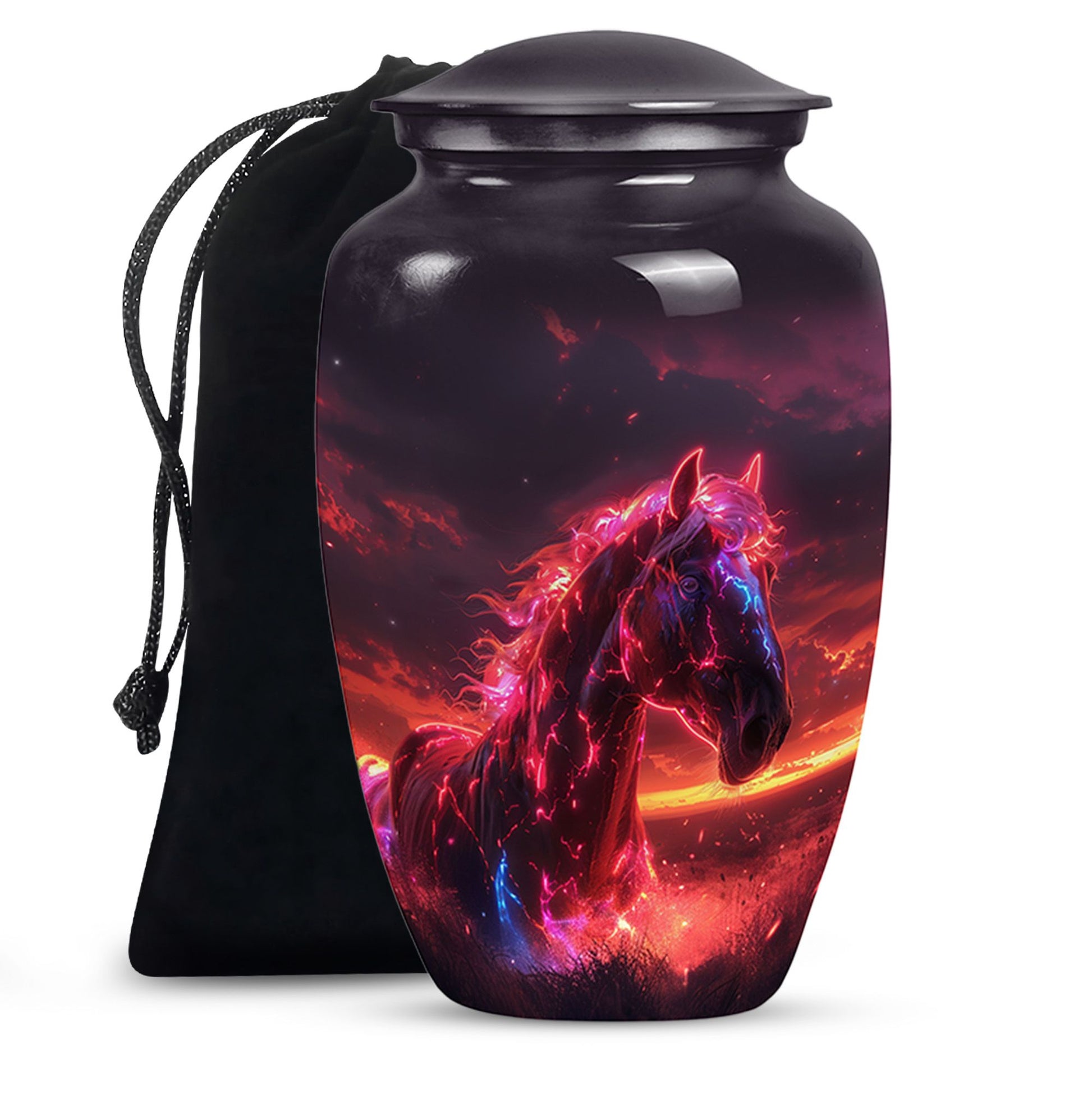 Horse Funeral Urn - Large Cremation Urn For Adult Ashes