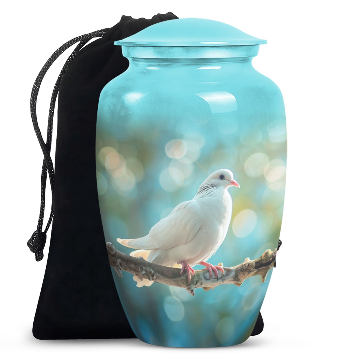 Dove Memorial Urn For Ashes - Forest Funeral Urn For Burial