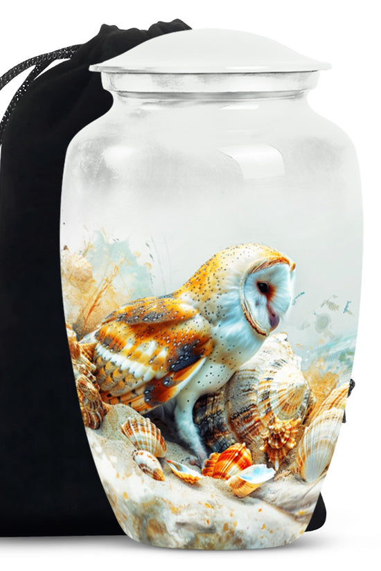Ocene Inspired Owl Urn – Premium Funeral Urn For Ashes
