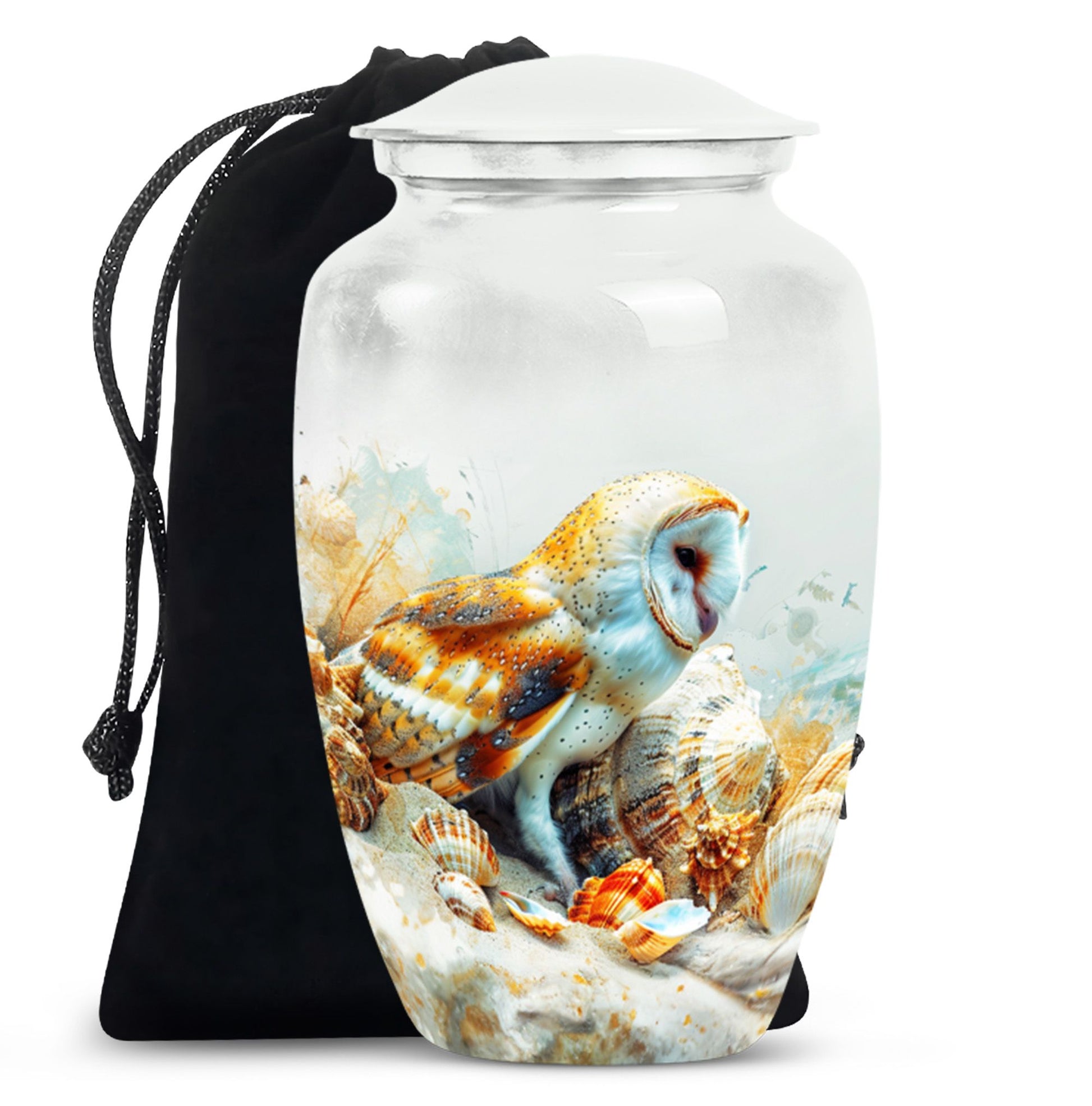 Ocene Inspired Owl Urn – Premium Funeral Urn For Ashes
