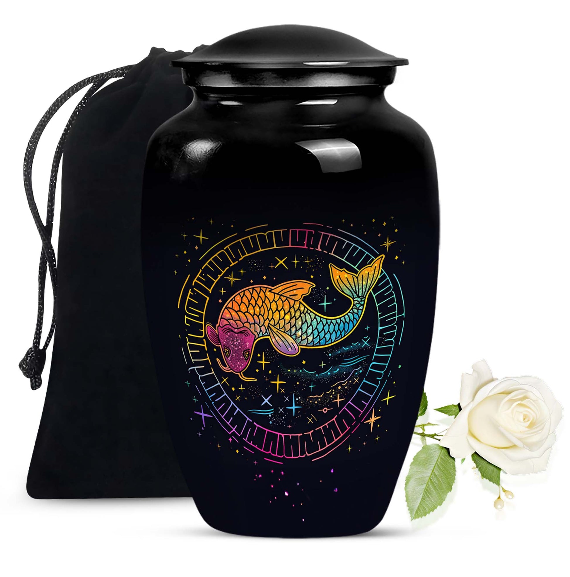 Fish Cremation Urn -Fish Funeral Urn For Loved Ones