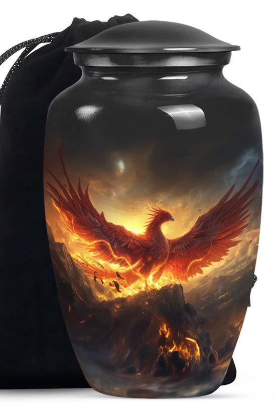 Mountain Phoenix Cremation Urn – Unique Memorial Urn for Loved Ones