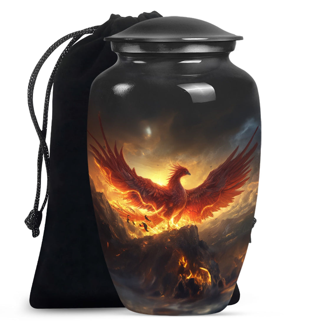 Mountain Phoenix Cremation Urn – Unique Memorial Urn for Loved Ones
