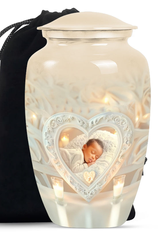 Child Memorial Urn For Ashes - Beautiful Cremation Urn For Loved Ones