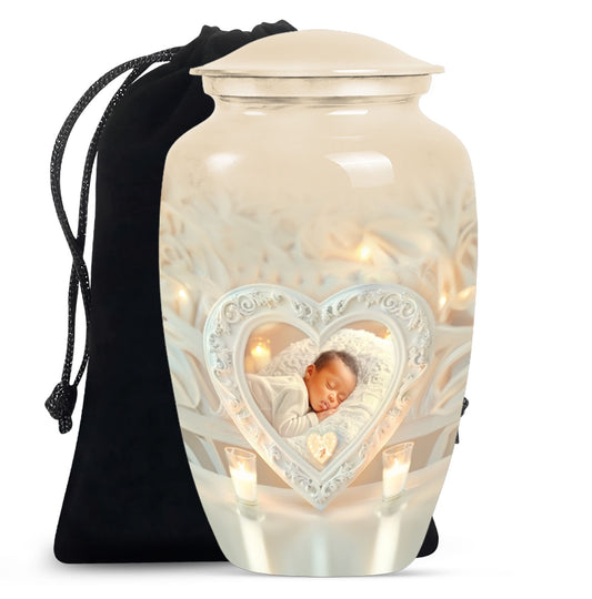 Child Memorial Urn For Ashes - Beautiful Cremation Urn For Loved Ones