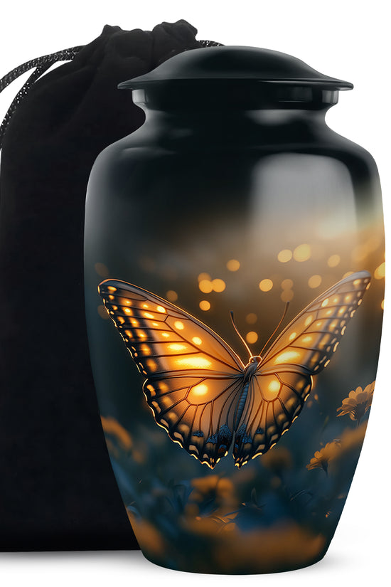 Monarch Butterfly Ashes Urn For Mom - keepsakes for ashes of loved ones