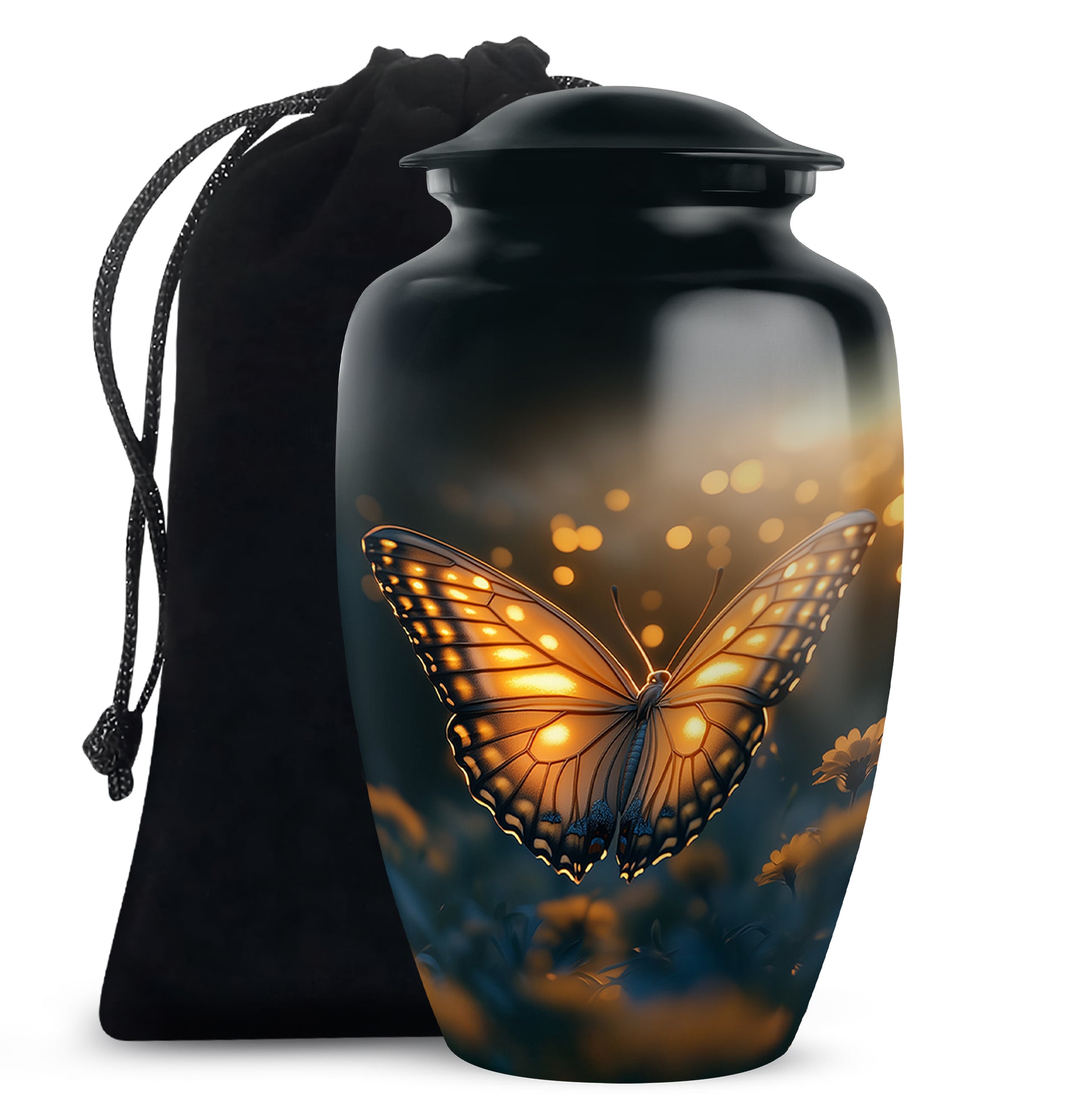 Monarch Butterfly Ashes Urn For Mom - keepsakes for ashes of loved ones