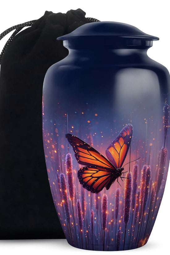 Monarch Butterfly Cremation Urn - Cremation Urns For Adult Women