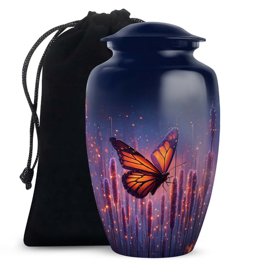 Monarch Butterfly Cremation Urn - Cremation Urns For Adult Women
