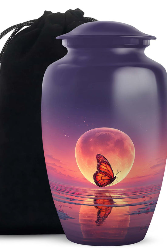 Moonlight Butterfly Urns for Human Ashes - Cremation Urn for Men & Women