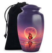 Moonlight Butterfly Urns for Human Ashes - Cremation Urn for Men & Women