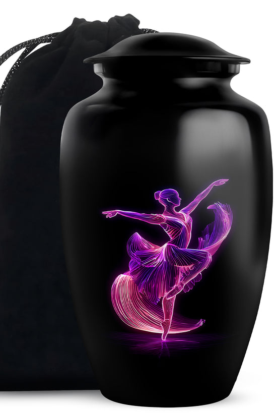 Elegant Ballerina Themed Urn - Beautifully Crafted Urn For Women Ashes