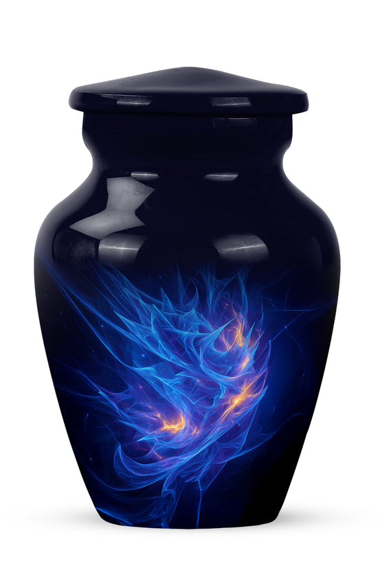 Blue Blue Cremation Urns - Glorious Journey 10-inch, 200 cu in - Karyliz