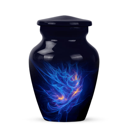Blue Blue Cremation Urns - Glorious Journey 10-inch, 200 cu in - Karyliz