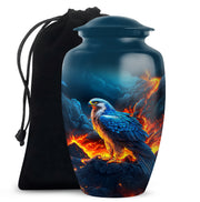 Volcano Mountain Funeral Urn - Engle Cremation Urn For Dad