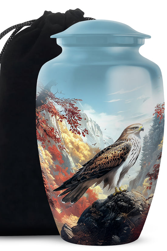 Eagle Mountain Cremation Urn - Nature Memorial Urn For Adult Ashes