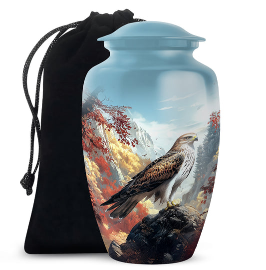 Eagle Mountain Cremation Urn - Nature Memorial Urn For Adult Ashes