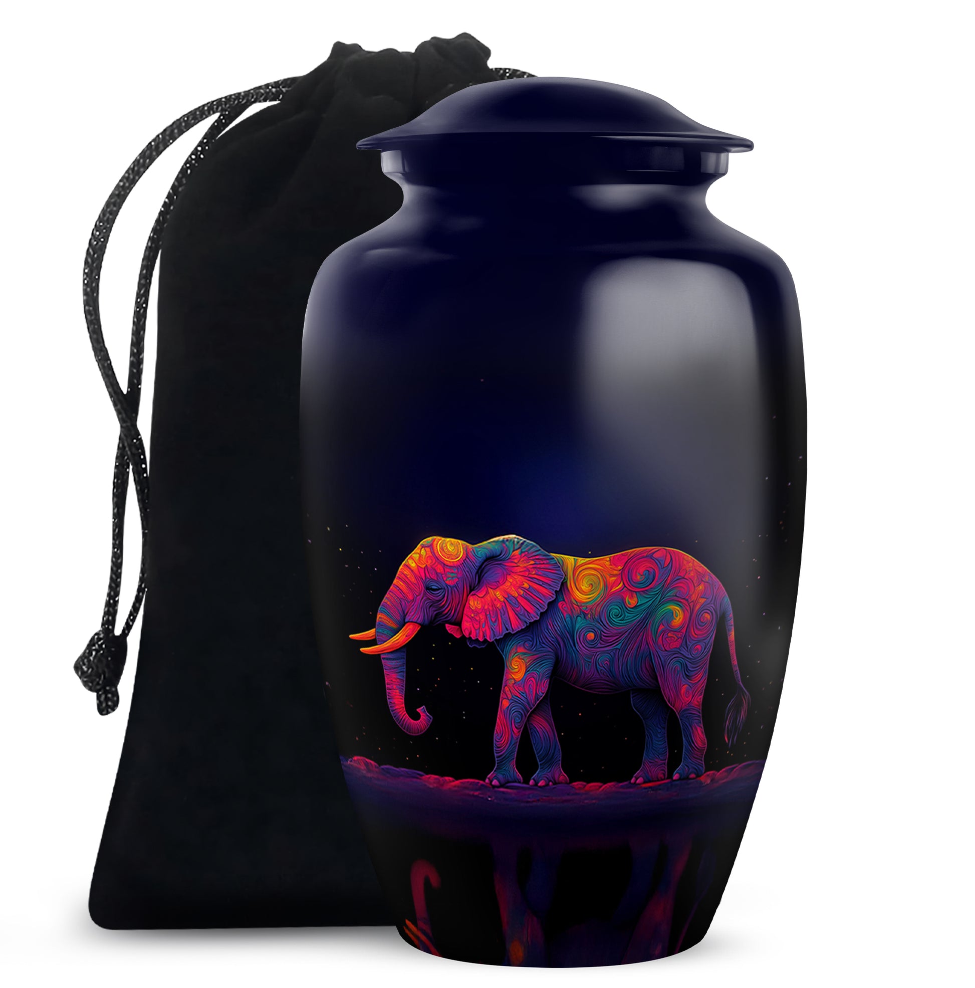 Artistic Elephant Urn For Adult Male & Female - Large Urn For Ashes