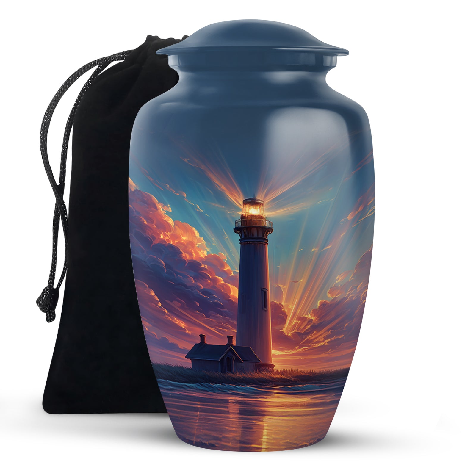 Divine Sunset Funeral Urn - Peaceful Memorial Urn For Loved Ones