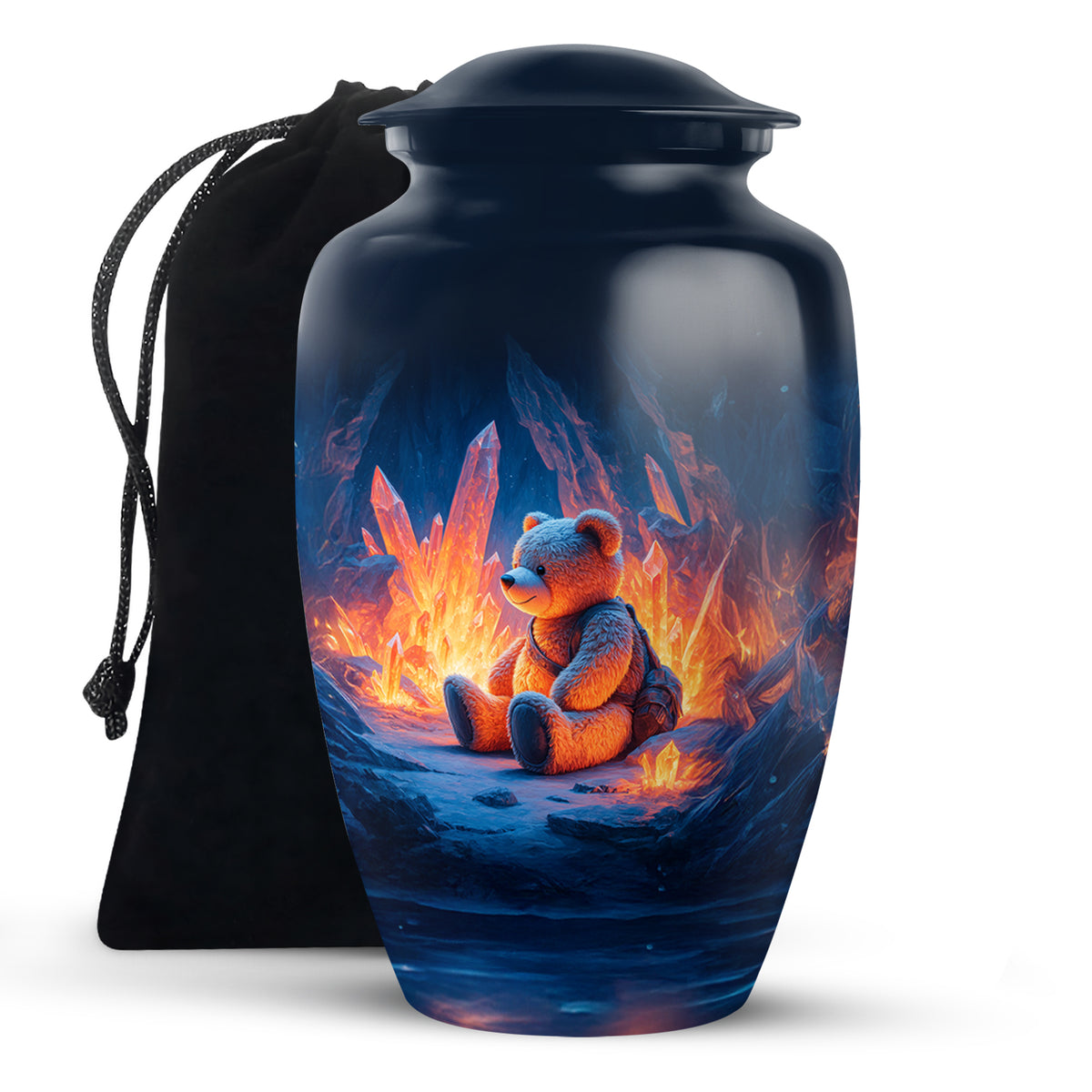 Teddy Bear Memorial Urn - Child Keepsake Cremation Urn Adult For Ashes