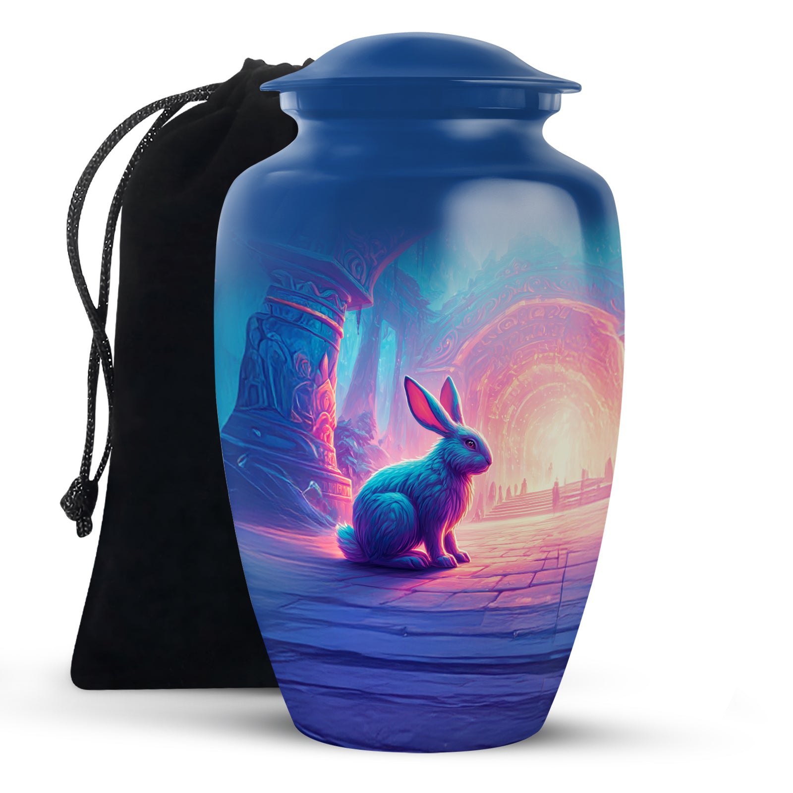 Magical Rabbit Memorial Urn - Cremation Urn For Human Ashes