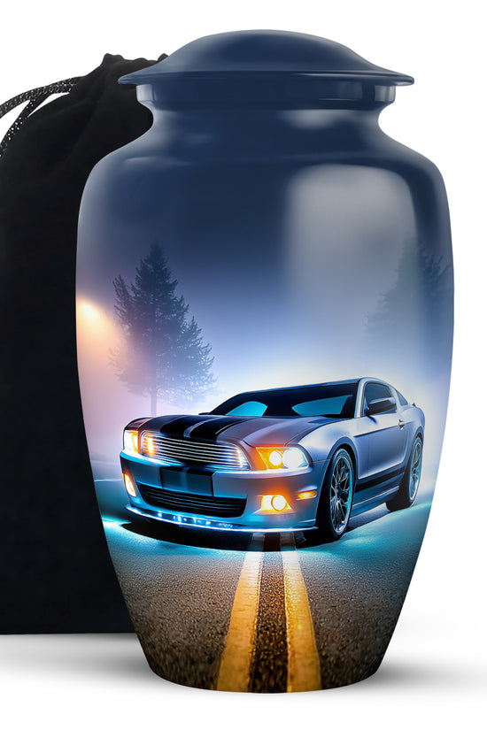 Muscle Car Cremation Urn - Memorial Urn for Adult Ashes