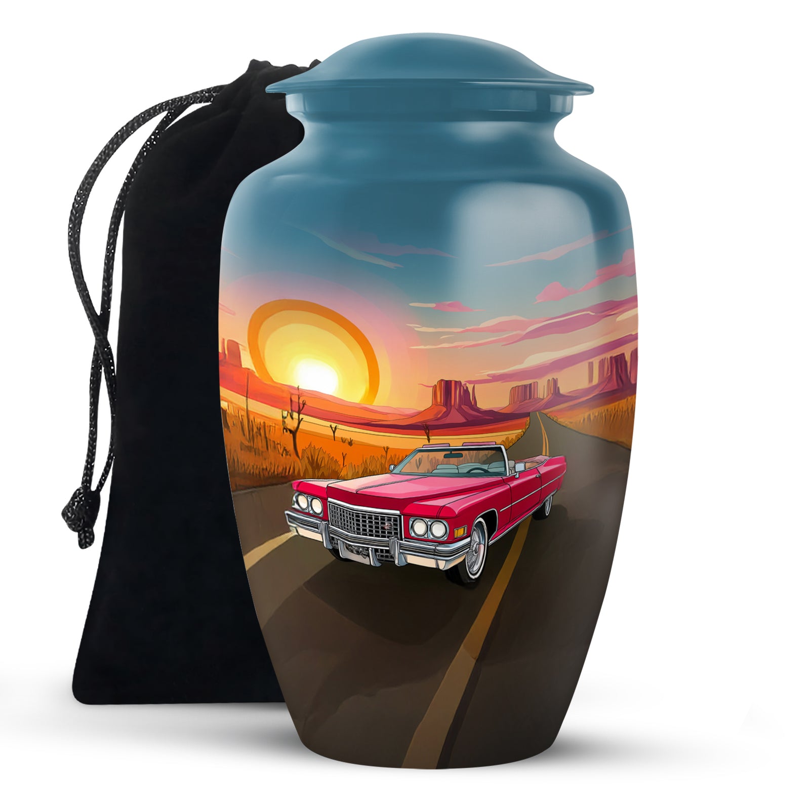 Vintage Car Urn for Ashes - Premium Funeral Urn For Dad