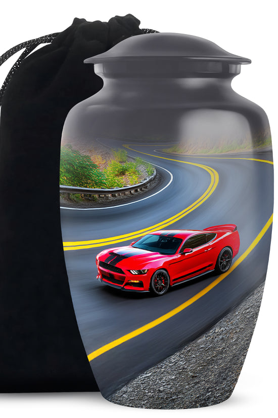 Muscle Car Cremation Urn - Funeral Urn For Human Ashes