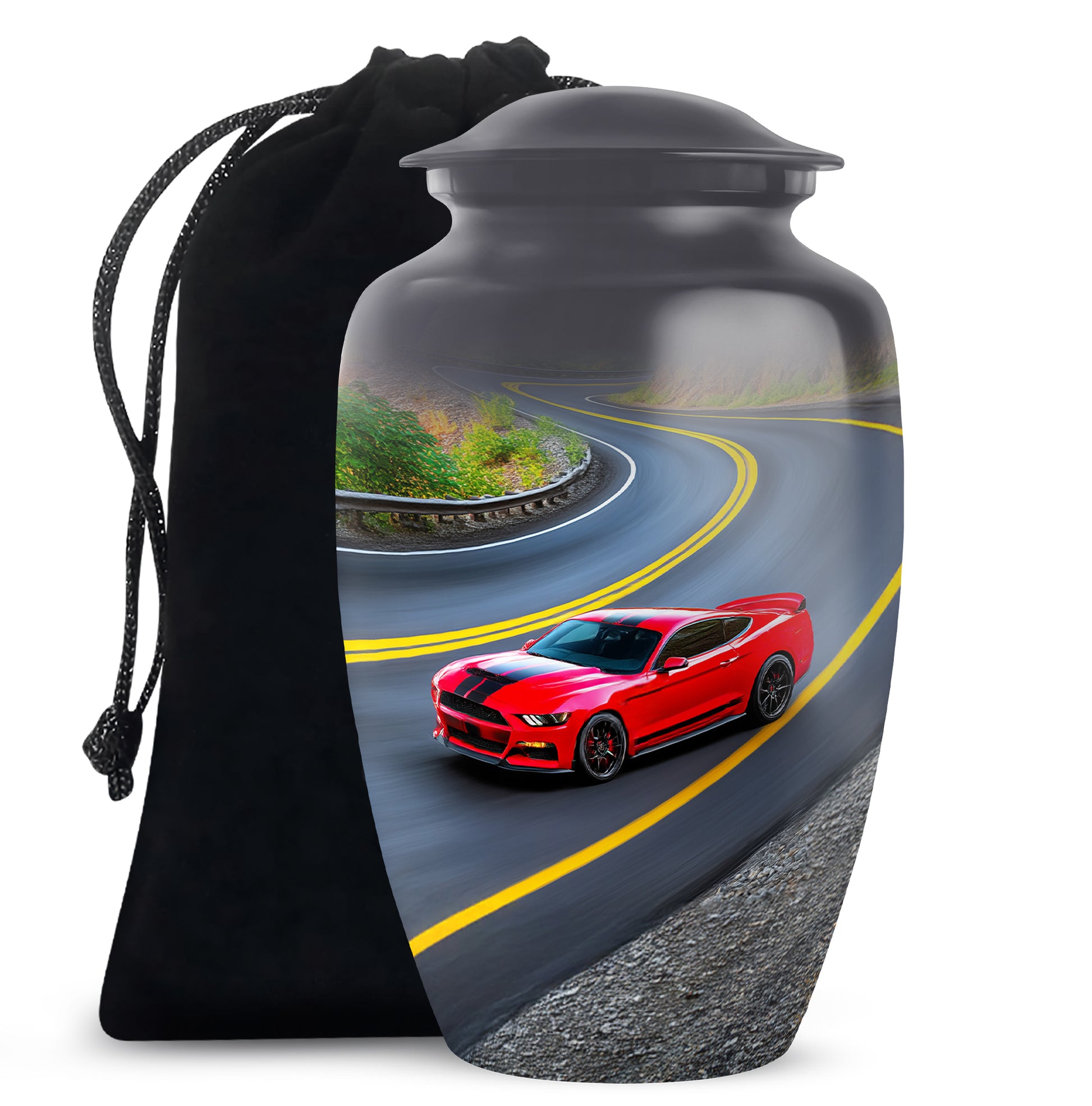 Muscle Car Cremation Urn - Funeral Urn For Human Ashes
