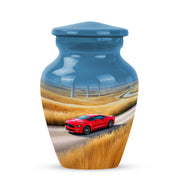 Remarkable Car Memorial Cremation Urns - Blue 10-inch, 200 cu in - Karyliz