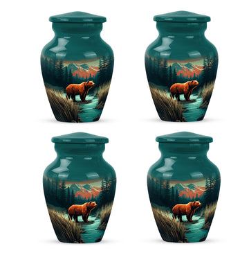 Pack of 4 Keepsake 3 Inch