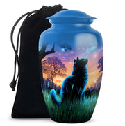 Cat Funeral Urn - Glowing Star Cremation Urn For Cat Ashes