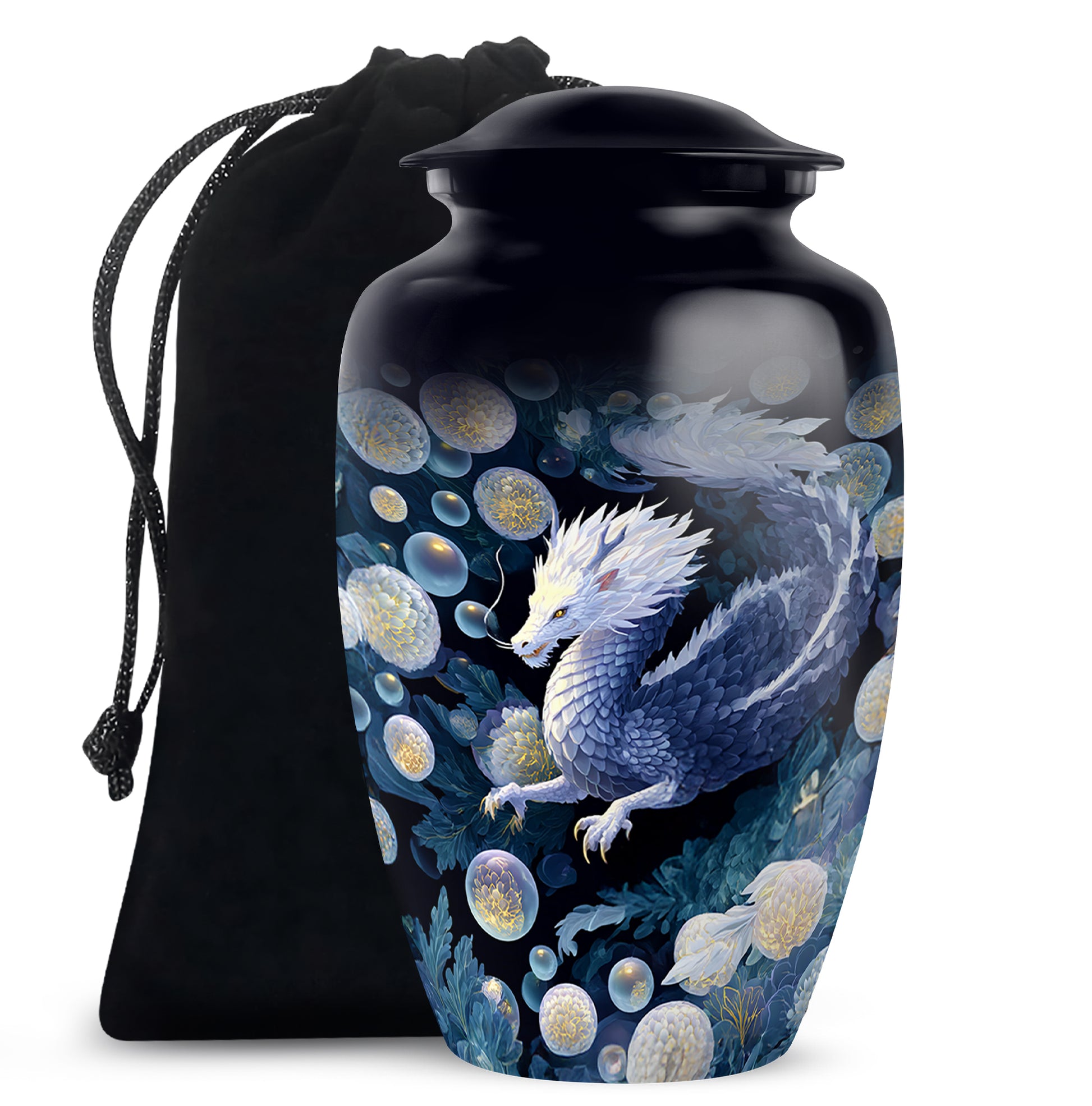 Premium Dragon Cremation Urn - Memorial Urn For Human Ashes