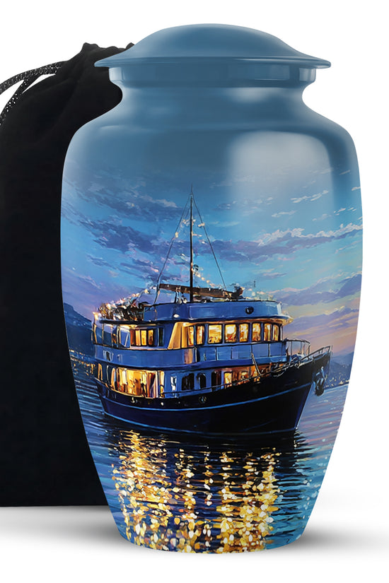 Luxury Yacht Cremation Urns - Ocean Funeral Urns For Mother & Father