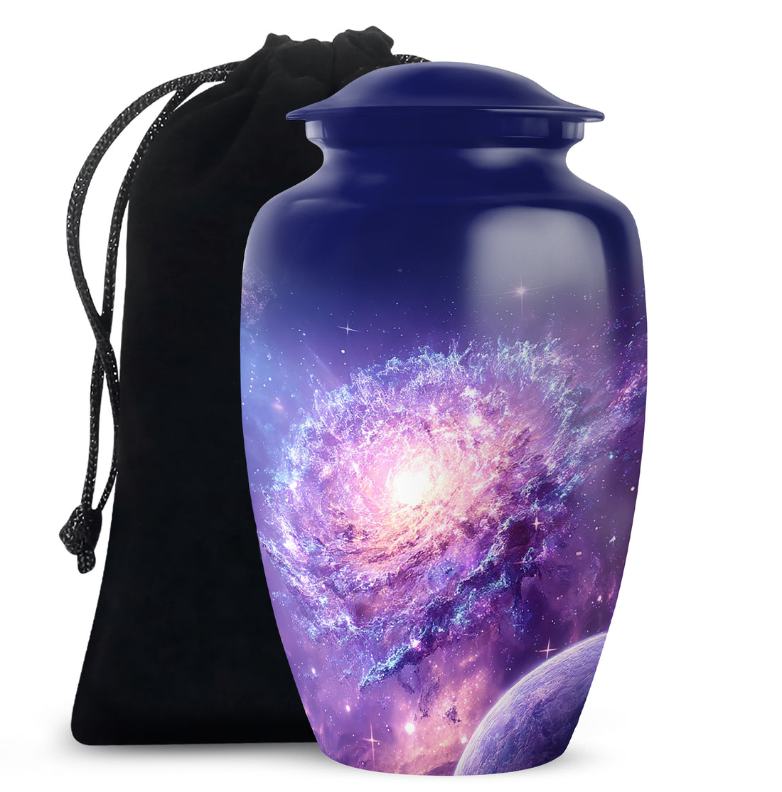 Space Galaxy Funeral Urn - Cremation Urn For Loved Ones