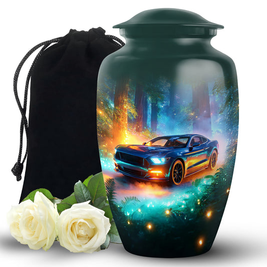 Car Urns For Ashes Burial - Forest Cremation Ashes Urn For Men