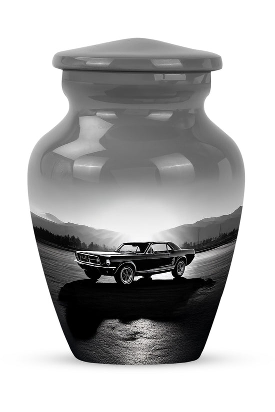 Personalized Eternal Car Cremation Urns - Gray 10-inch, 200 cu in - Karyliz