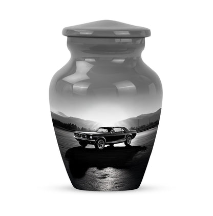 Personalized Eternal Car Cremation Urns - Gray 10-inch, 200 cu in - Karyliz