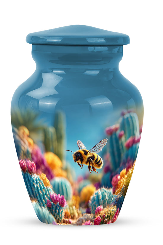 Blue Bee Cremation Urns - Imperial Tribute 10-inch, 200 cu in - Karyliz