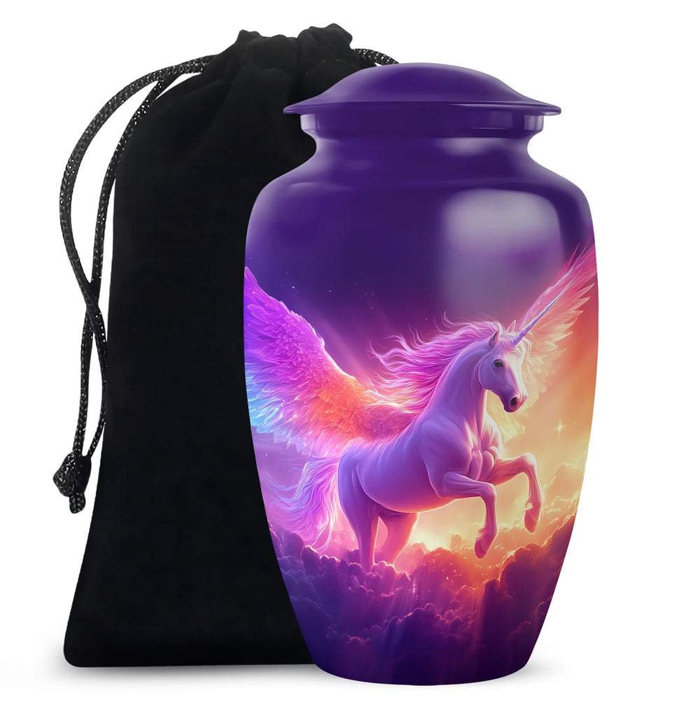 Unicorn urn