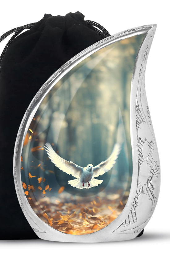 Dove Bird Urns For Ashes - Large Cremation Urn For Loved ones