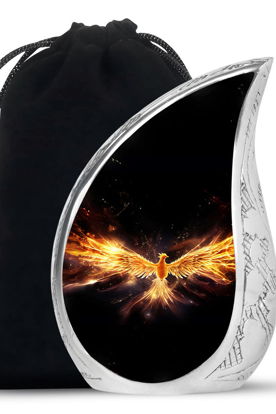 Phoenix Memorial Urn - Large Cremation Urn For Loved Ones