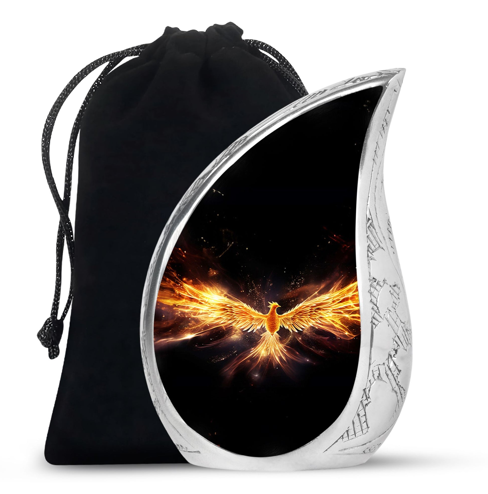 Phoenix Memorial Urn - Large Cremation Urn For Loved Ones