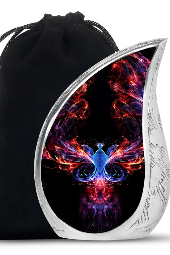 Fire Wing Phoenix Funeral Urn - Spiritual Cremation Urn for Ashes