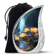 Elegant Lily Urn For Human Ashes - Large Cremation Urn