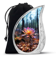 Mystic Floral Cremation Urn - Elegant Memorial Urn For Ashes